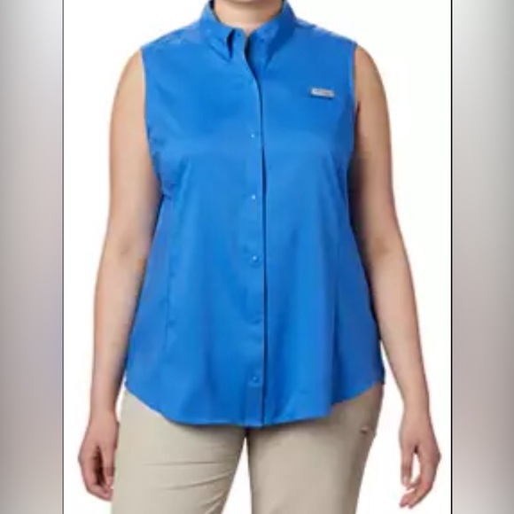 Columbia PFG Performance Fishing Gear Shirt UPF 40 Omni Shade Women's XL - Picture 1 of 9